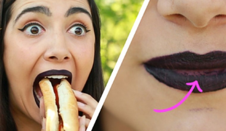 The Ultimate Lipstick Vs. Food Test